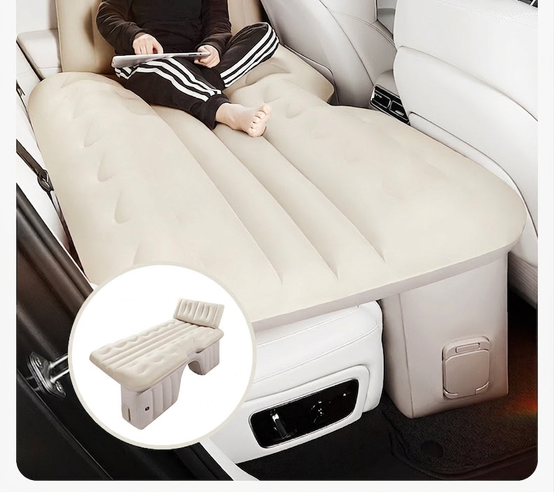 Car rear sleeping automatic travel mattress sedan air mattress car sleeping in the car portable intelligent AI car inflatable bed
