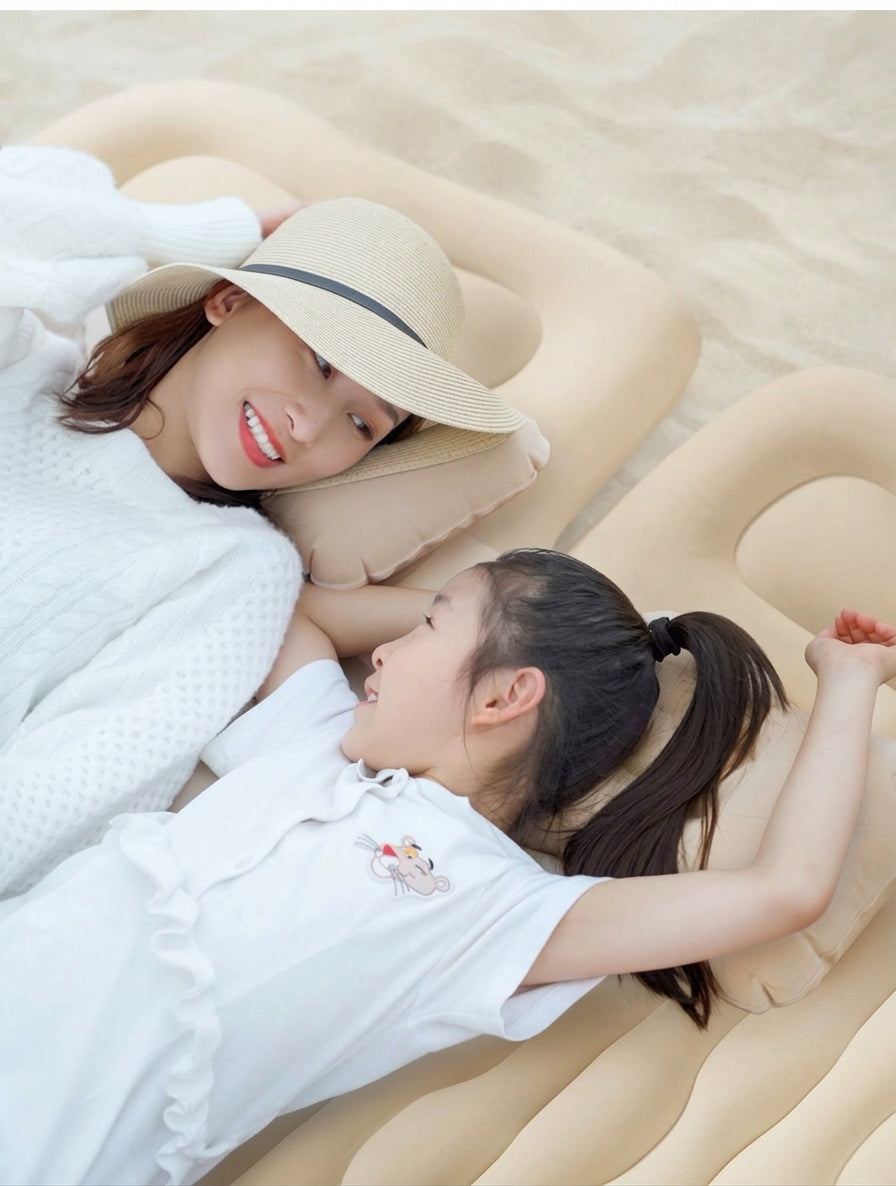 SUV inflatable mattress, car trunk air mattress, in-car sleeping essential, suitable for car camping, Tesla