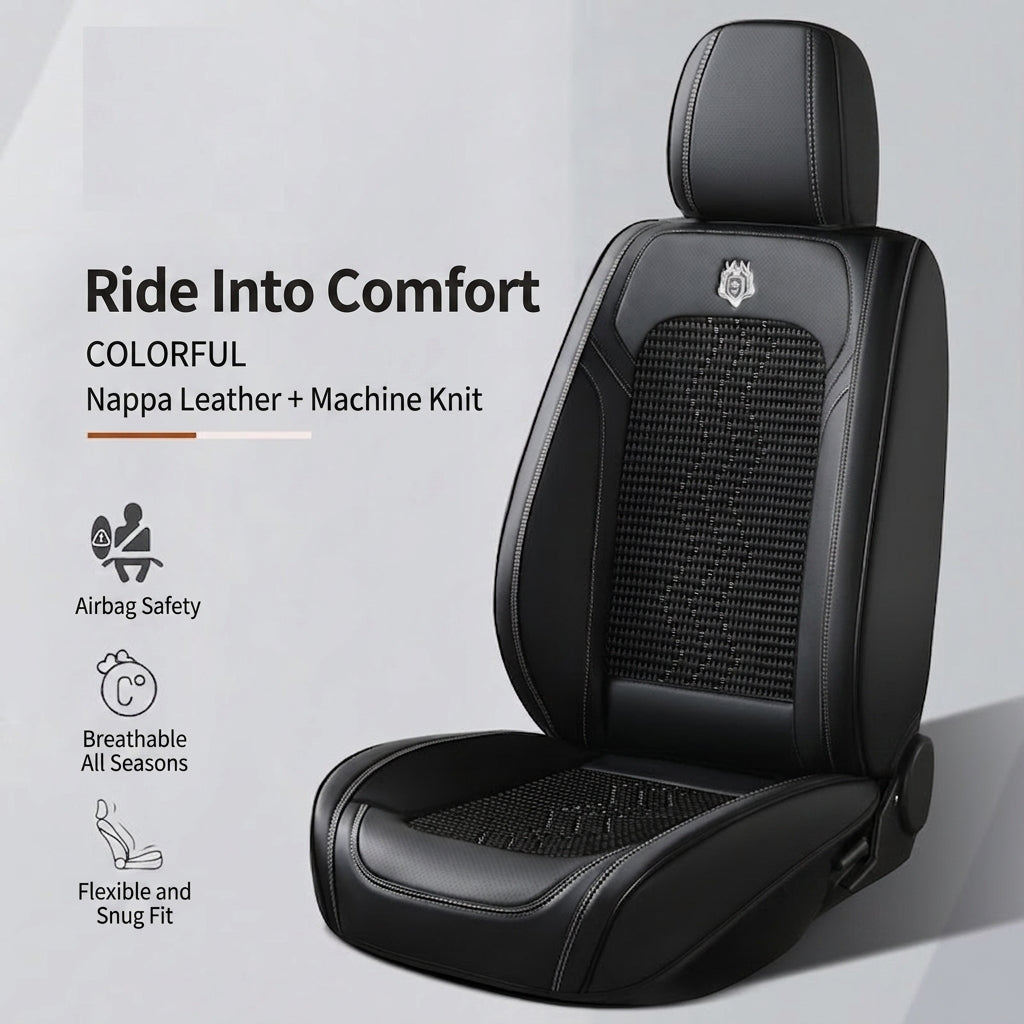 Bingsi car seat cushion light luxury all-inclusive Nappa leather car seat cushion new all-season five-seat universal car cushion cover wholesale