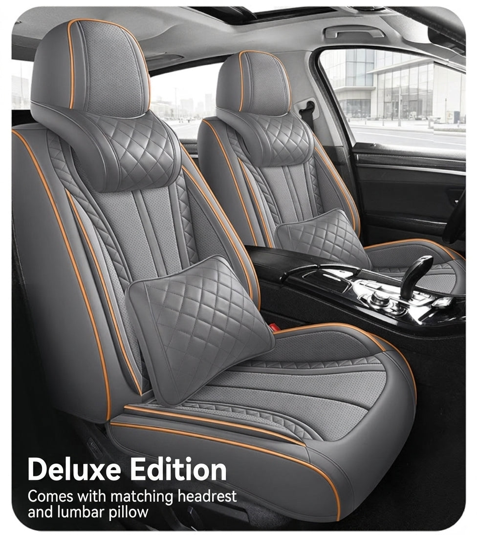 Cross-border car seat cushions, universal premium feel all-season car seat cushions, full-coverage car protection wholesale car seat cushions