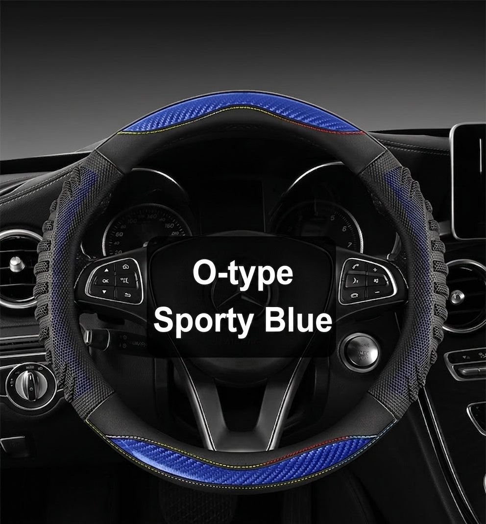 Four-season universal honeycomb sports handlebar covers, steering wheel covers, anti-slip modification covers, cross-border Douyin one-piece dropshipping