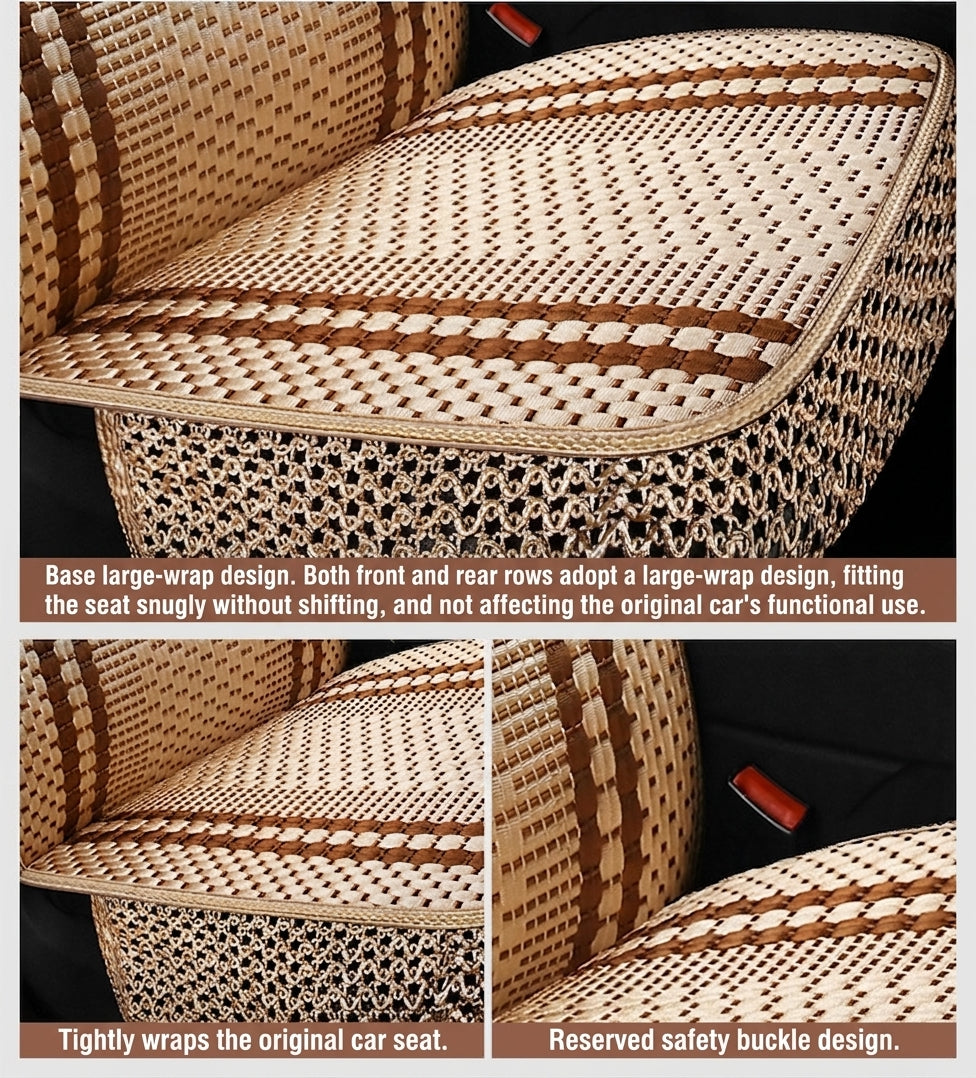 Car Cushion Four Seasons Universal Ice Silk Seat Cover Summer Cool Cushion Single Piece Car Single Pad Wholesale Factory Direct All-Inclusive