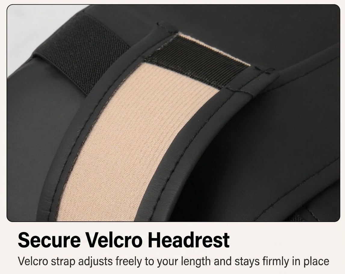[Full leather on both sides] aviation-grade car neck pillow, memory foam, neck pillow, neck pillow in the car, car seat, neck pillow
