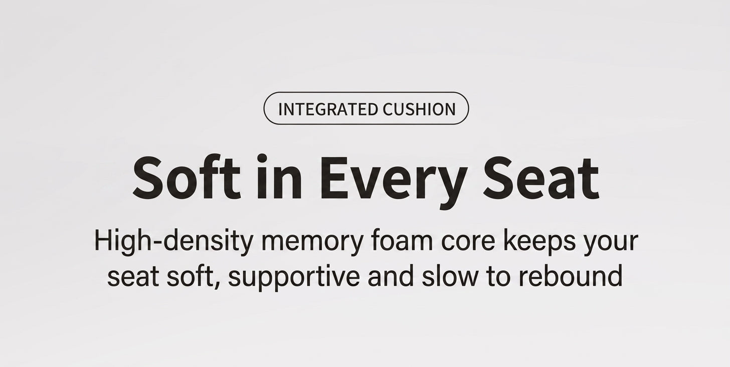 Memory foam lumbar support cushion, office prolonged sitting pressure-relief hip cushion, student chair support lumbar cushion, integrated cushion