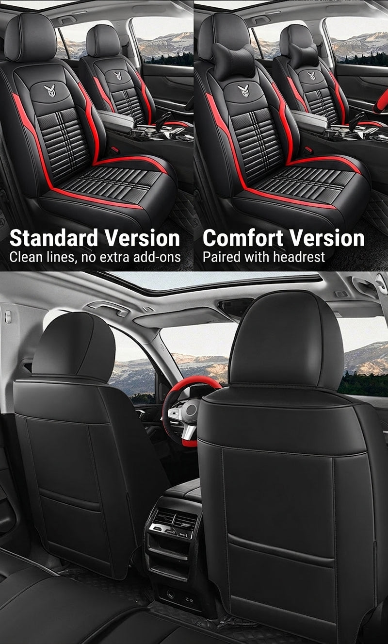 Cross-border car seat cushions with a light luxury, premium feel, all-around car seat cushions, all-season universal, simple, breathable, stain-resistant, and stain-resistant