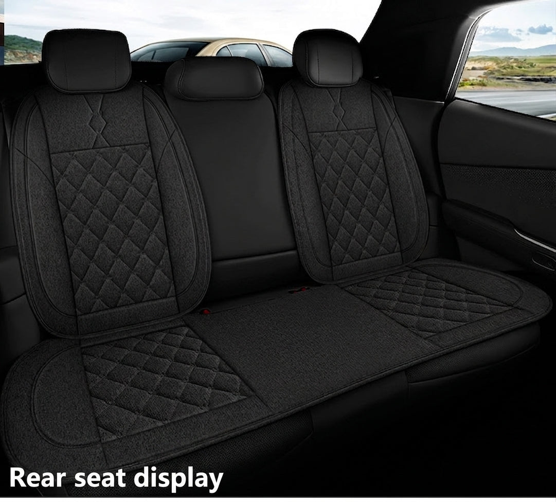 Cross-border bestselling car seat cushions, dirt-resistant, wear-resistant leather car seat cushions, all-season breathable full-coverage universal car seat cushions