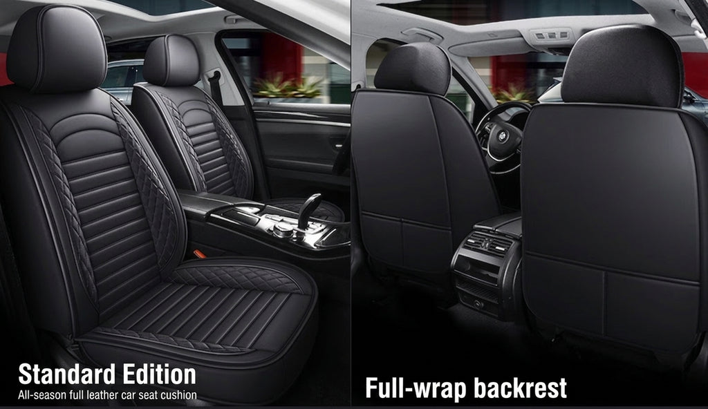 New all-season universal cartoon car seat cushion wholesale, premium feel, full leather, full coverage for small passenger car seat cushions