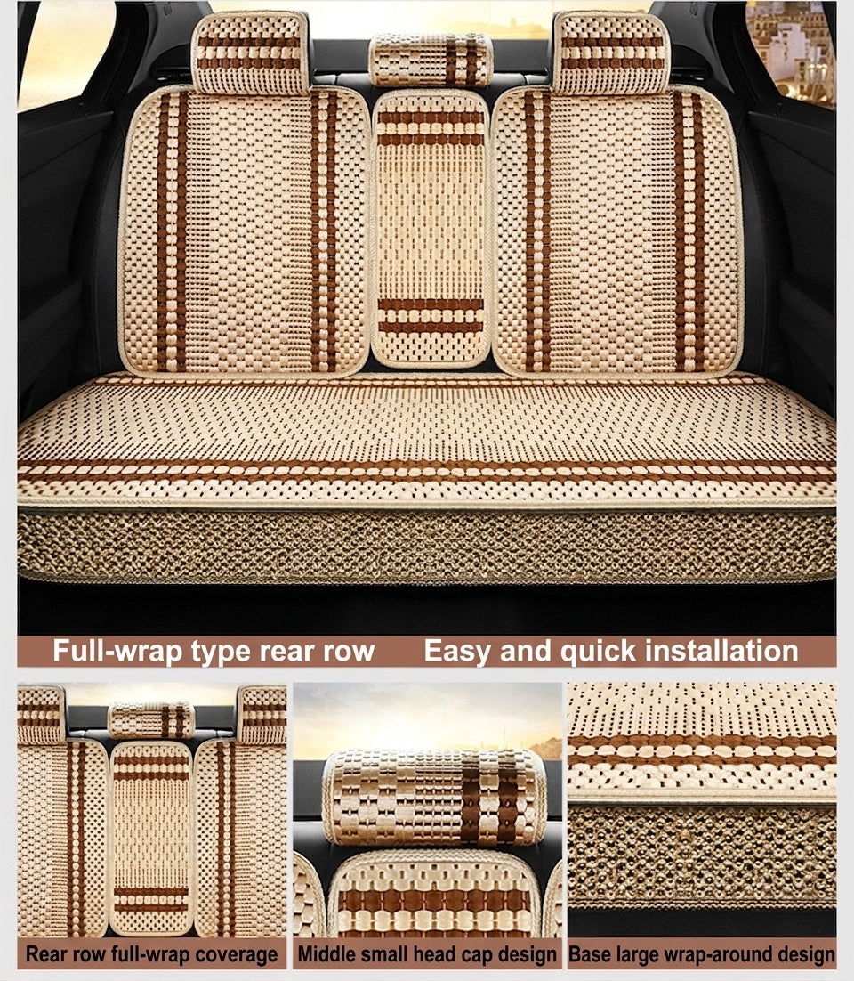 Car Cushion Four Seasons Universal Ice Silk Seat Cover Summer Cool Cushion Single Piece Car Single Pad Wholesale Factory Direct All-Inclusive