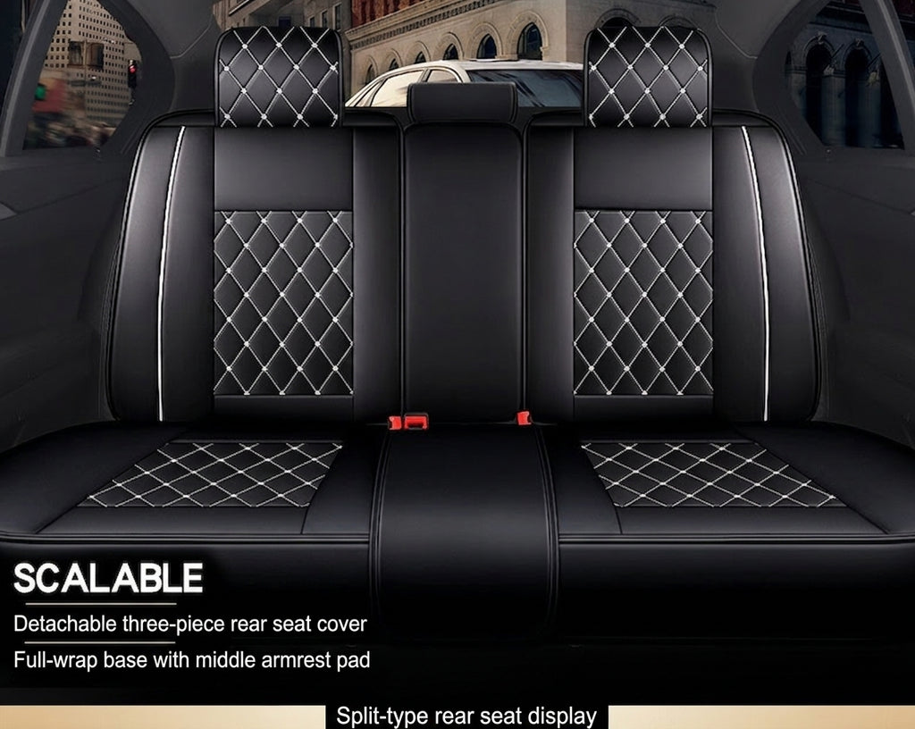 Cross-border new car seat cover, full leather full surrounding, four seasons universal cushion trolley seat cover special manufacturer wholesale