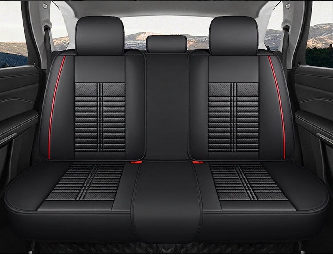 Cross-border car seat cushions with a light luxury, premium feel, all-around car seat cushions, all-season universal, simple, breathable, stain-resistant, and stain-resistant