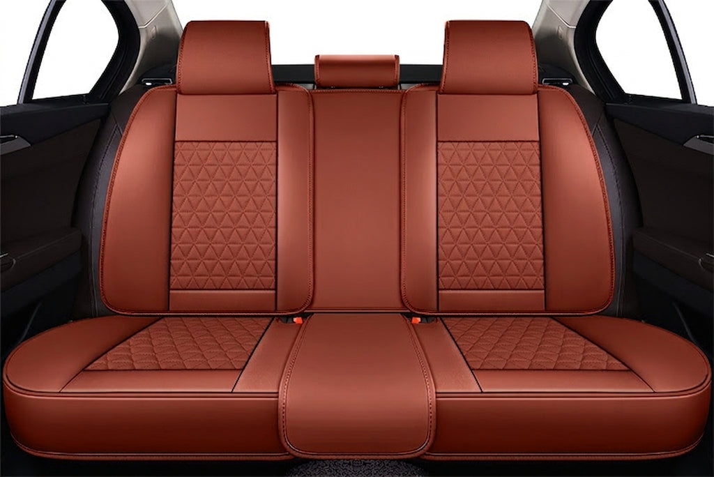 2025 new all-leather fixed lumbar wing Nappa leather car cushion all-season universal full-enveloping seat cover