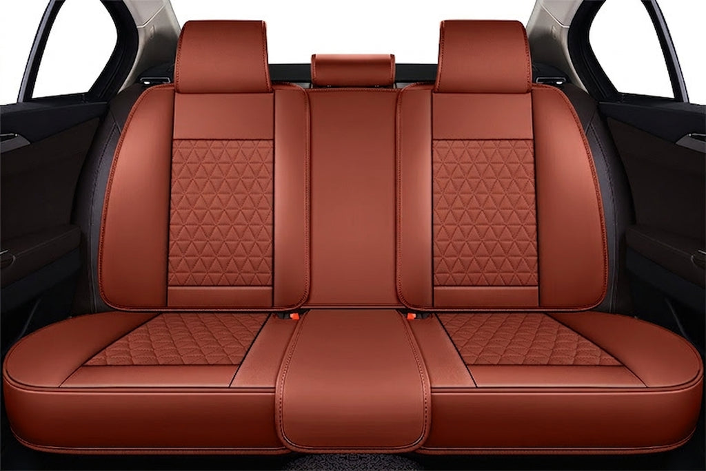 2025 new all-leather fixed lumbar wing Nappa leather car cushion all-season universal full-enveloping seat cover