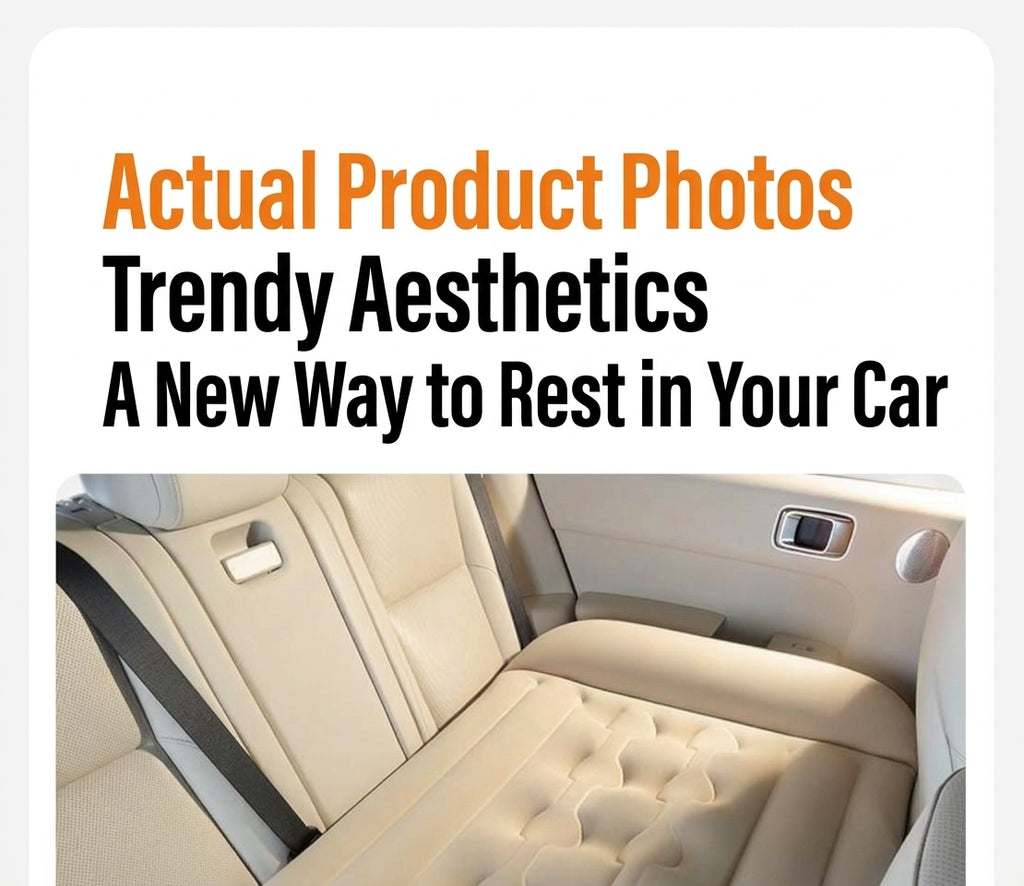 Car rear travel mattress new energy sleeping travel automatic charging and discharging carry leveling to fill the inflatable bed