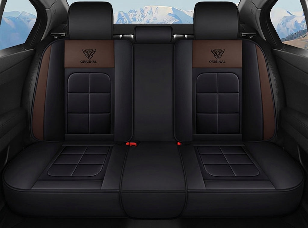 The five-seater car seat cushion is fully surrounded by the all-season universal leather seat cover, which is wear-resistant, dirt-resistant and breathable