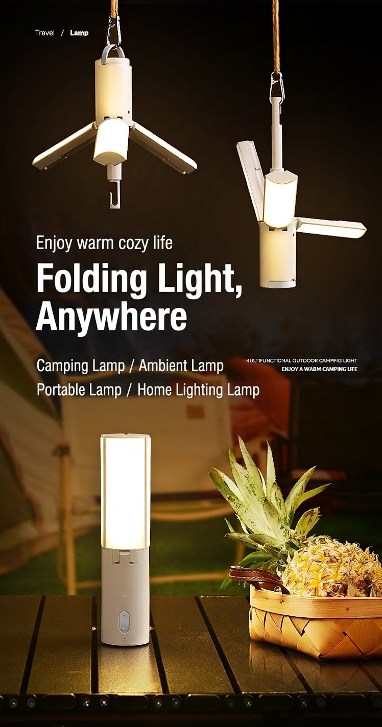 Camping Light - Folding Tent Lantern