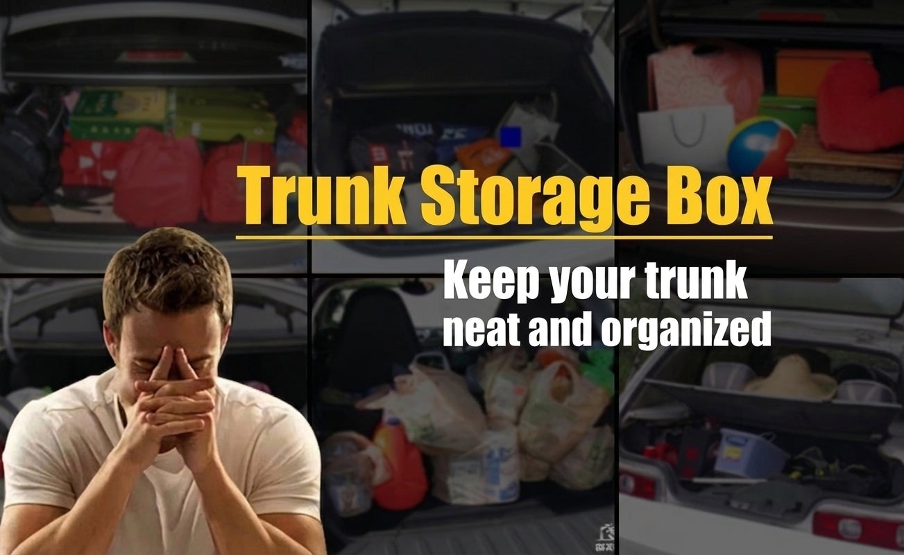 Cross-border cargo source: Oxford cloth for cars, trunk storage bags, multifunctional foldable storage boxes for car use, storage boxes