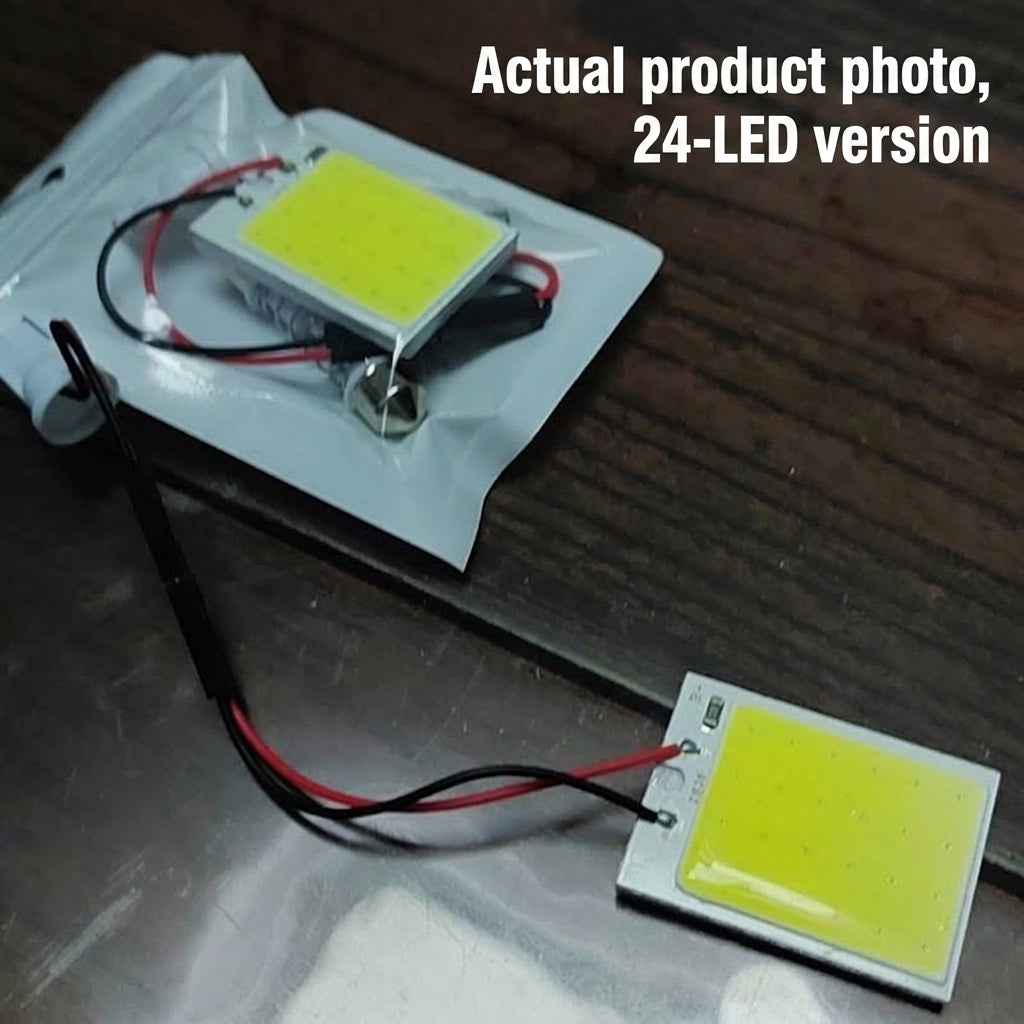 Yizhong LED Roof Light Room Light COB 18 24 36 48SMDT10 Dual-Pointed BA9S Cabin Light Reading