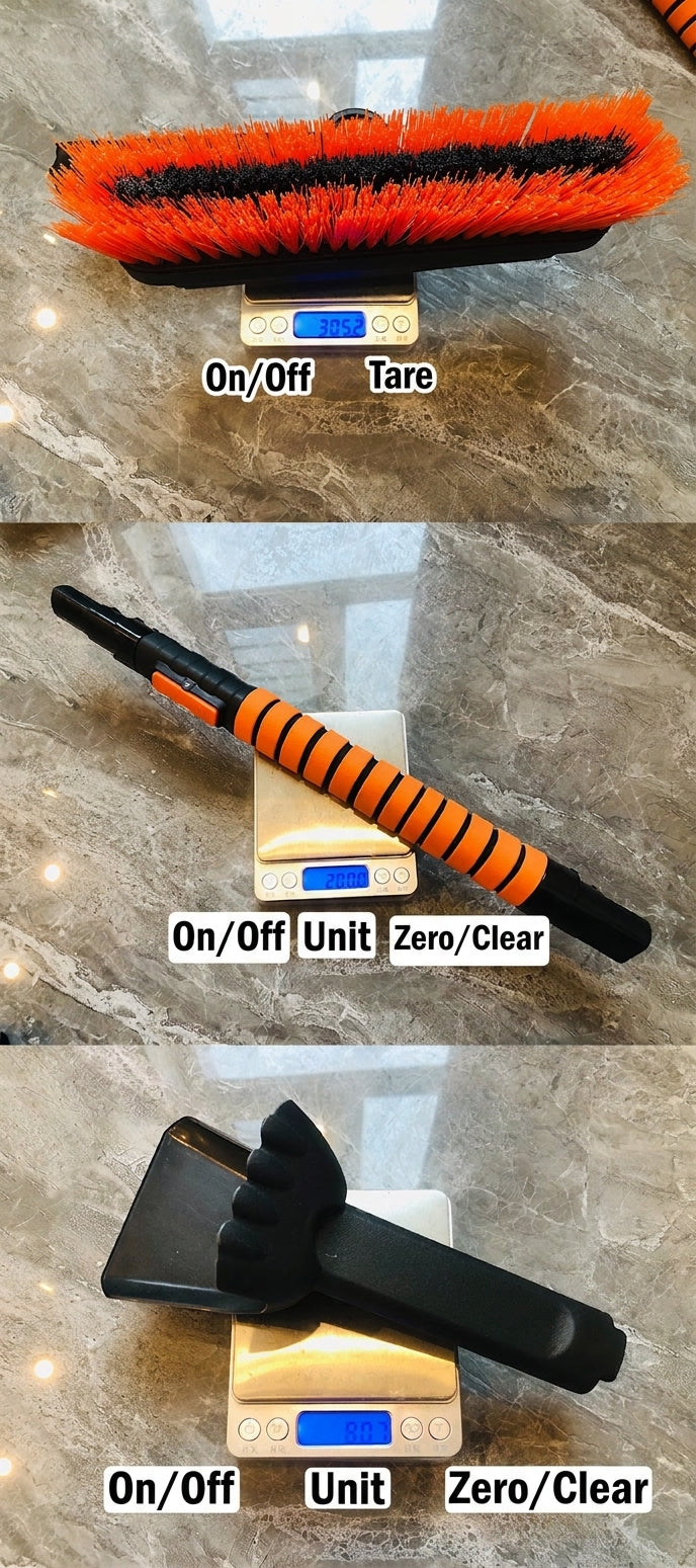 Car Snow Removal Shovel, 5-in-1 Ice Tool