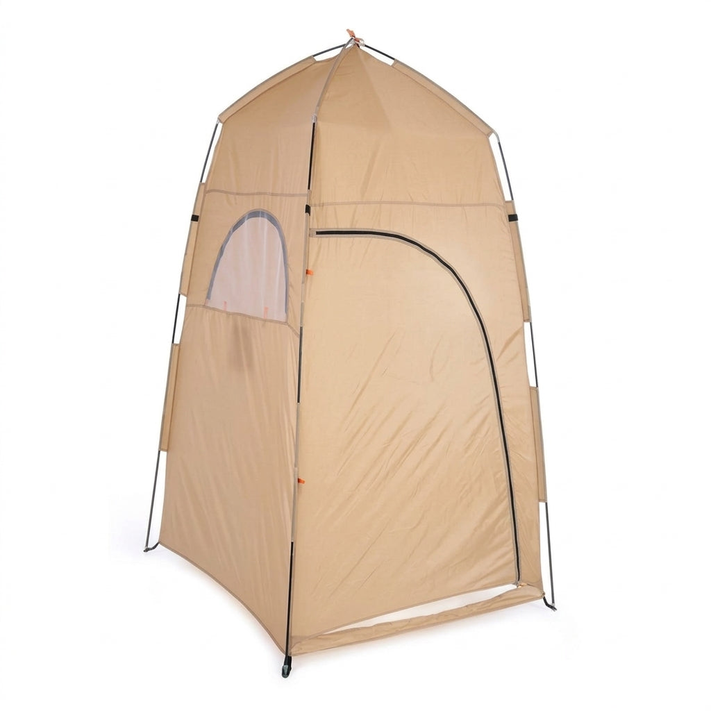 The new changing tent is portable for bathing, birdwatching, fishing, toilet guard, and portable warmth, preventing light leakage