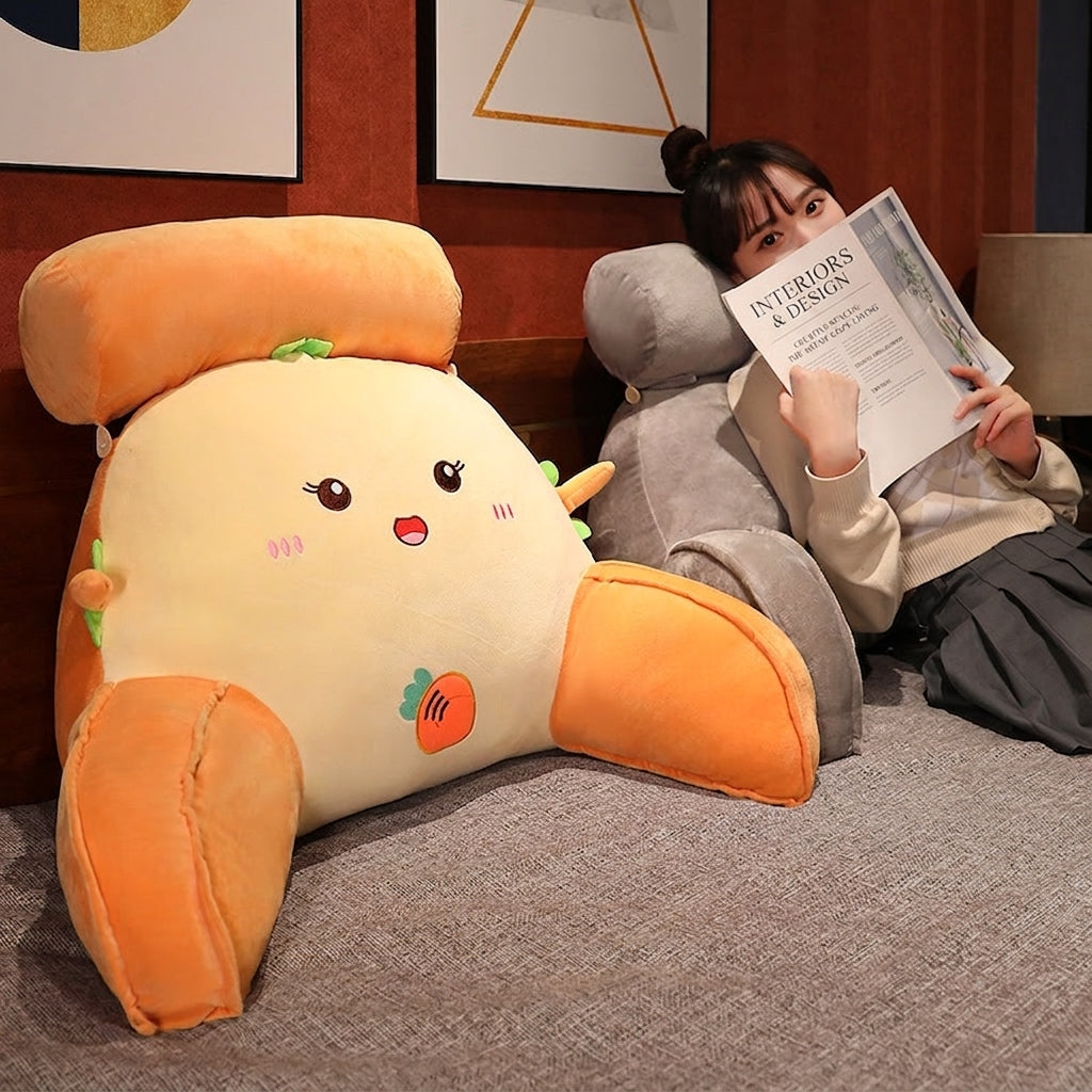 Bedside soft bag large backrest waist cushion dormitory bed backrest cushion office pillow tatami sofa pillow