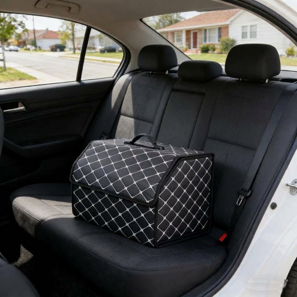 Car trunk folding storage box, multifunctional car storage box, in-car miscellaneous storage box, wholesale supplies