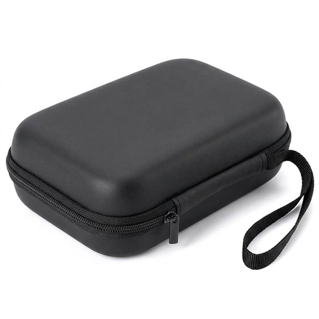 Car air pump leather box, portable air pump storage bag, leather packaging box for automotive emergency tools