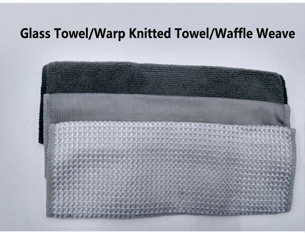 Car Wash 9 Piece Set Car Towel Home Car Beauty Cleaning Gloves Towel Wipes Waxing Sponge Wheel Brush