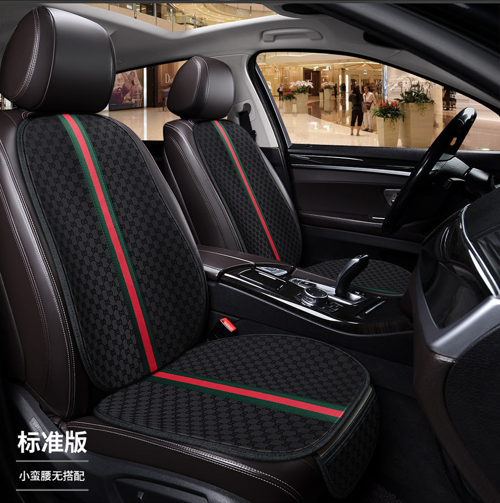 Car seat cushion all-season universal Kuqi three-piece set