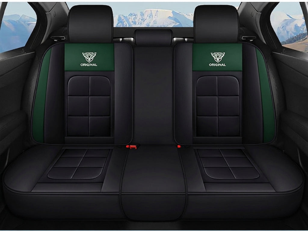 The five-seater car seat cushion is fully surrounded by the all-season universal leather seat cover, which is wear-resistant, dirt-resistant and breathable