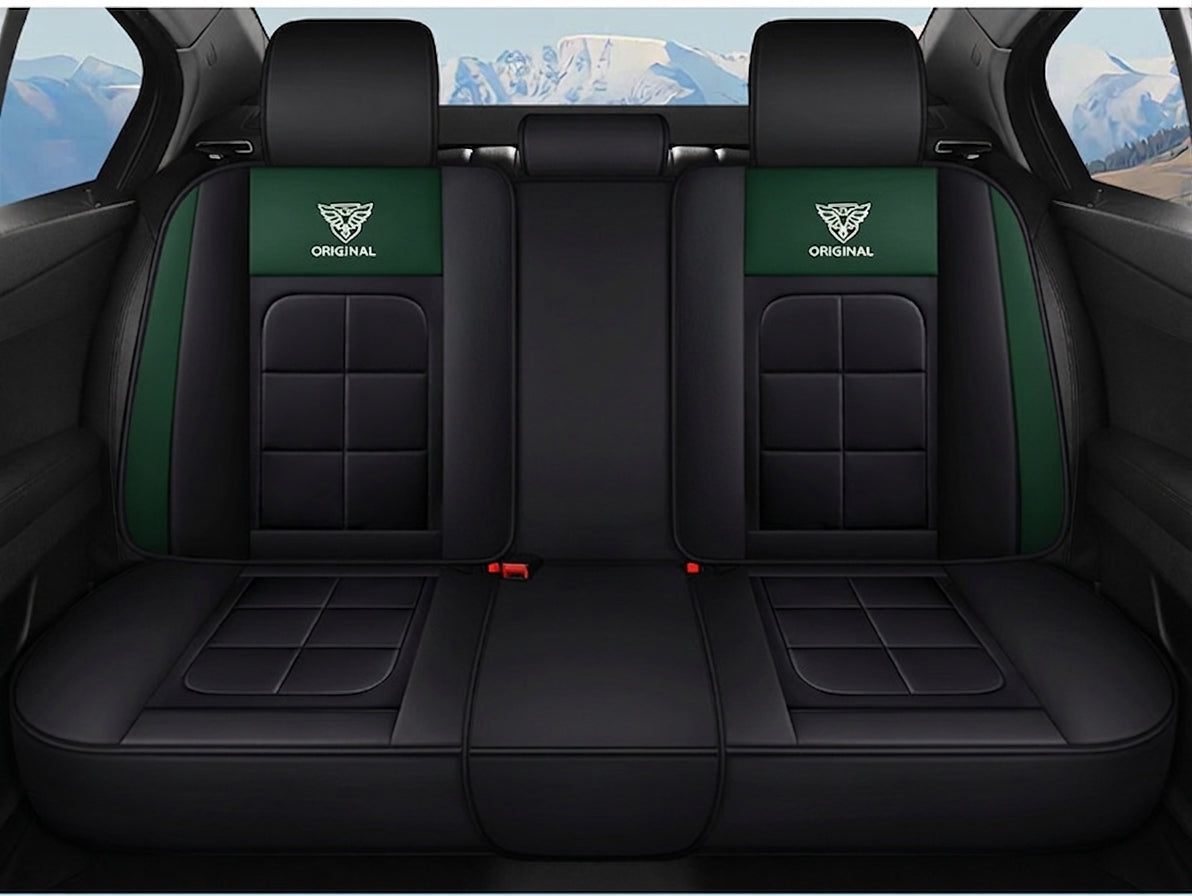 The five-seater car seat cushion is fully surrounded by the all-season universal leather seat cover, which is wear-resistant, dirt-resistant and breathable