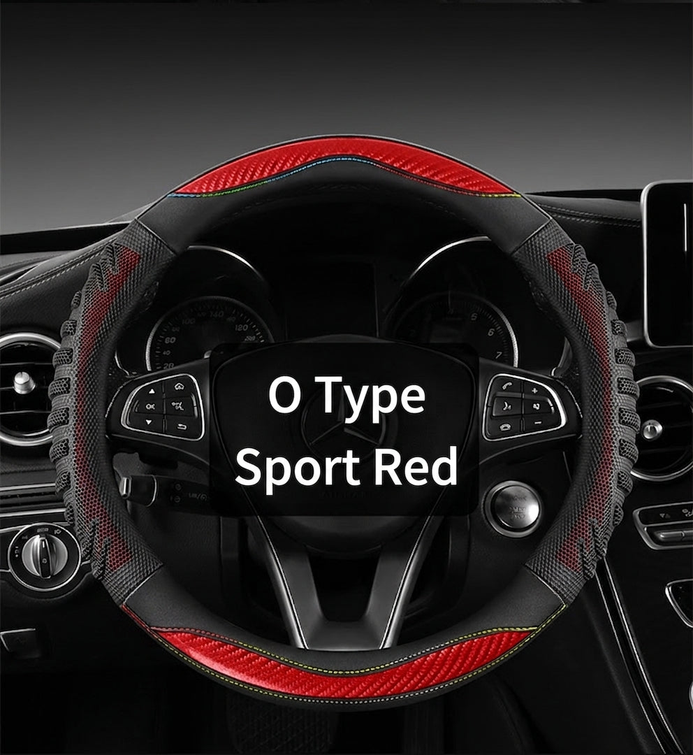 Four-season universal honeycomb sports handlebar covers, steering wheel covers, anti-slip modification covers, cross-border Douyin one-piece dropshipping