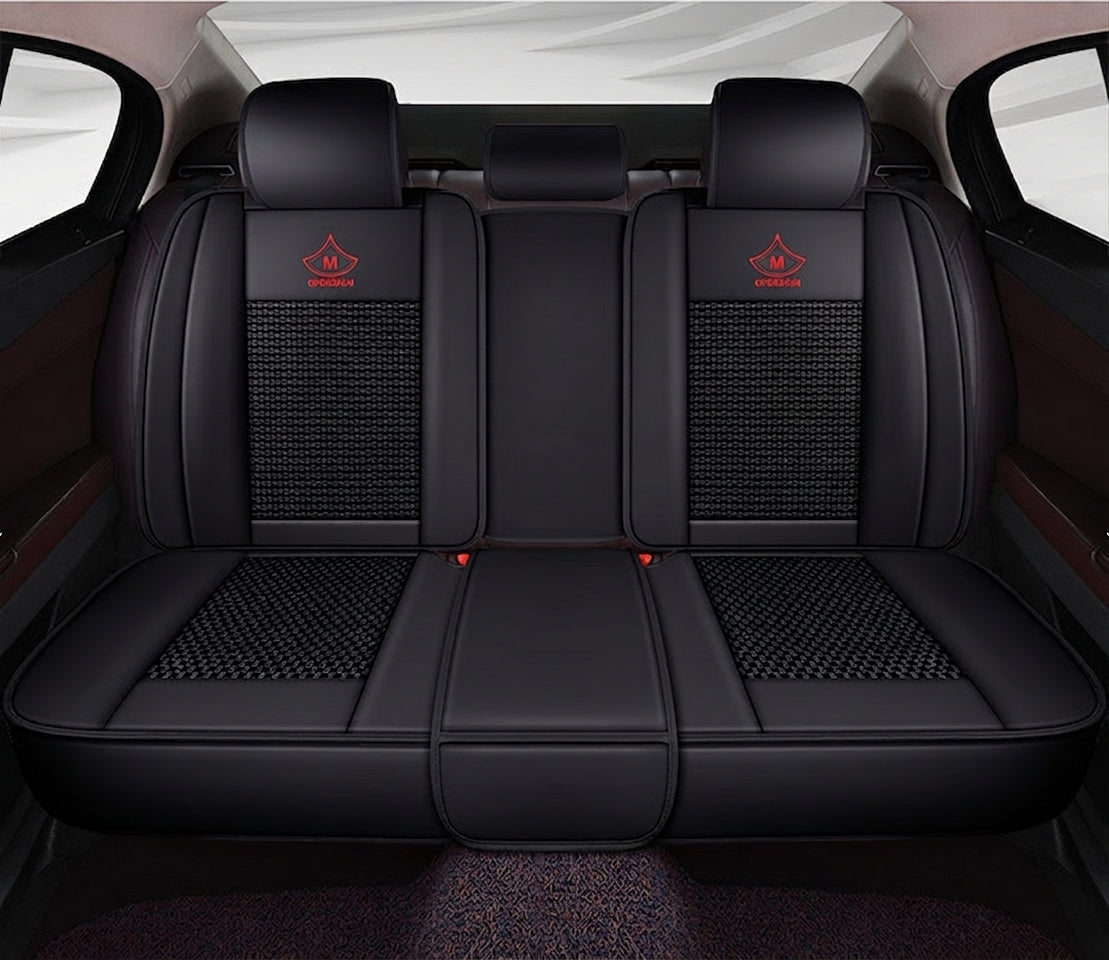 2024 car seat cushions, all-season universal, full coverage five-seater car seat cushions, summer breathable ice silk seat covers wholesale