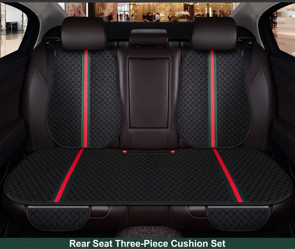 Car seat cushion all-season universal Kuqi three-piece set