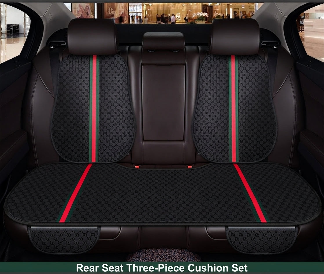 Car seat cushion all-season universal Kuqi three-piece set