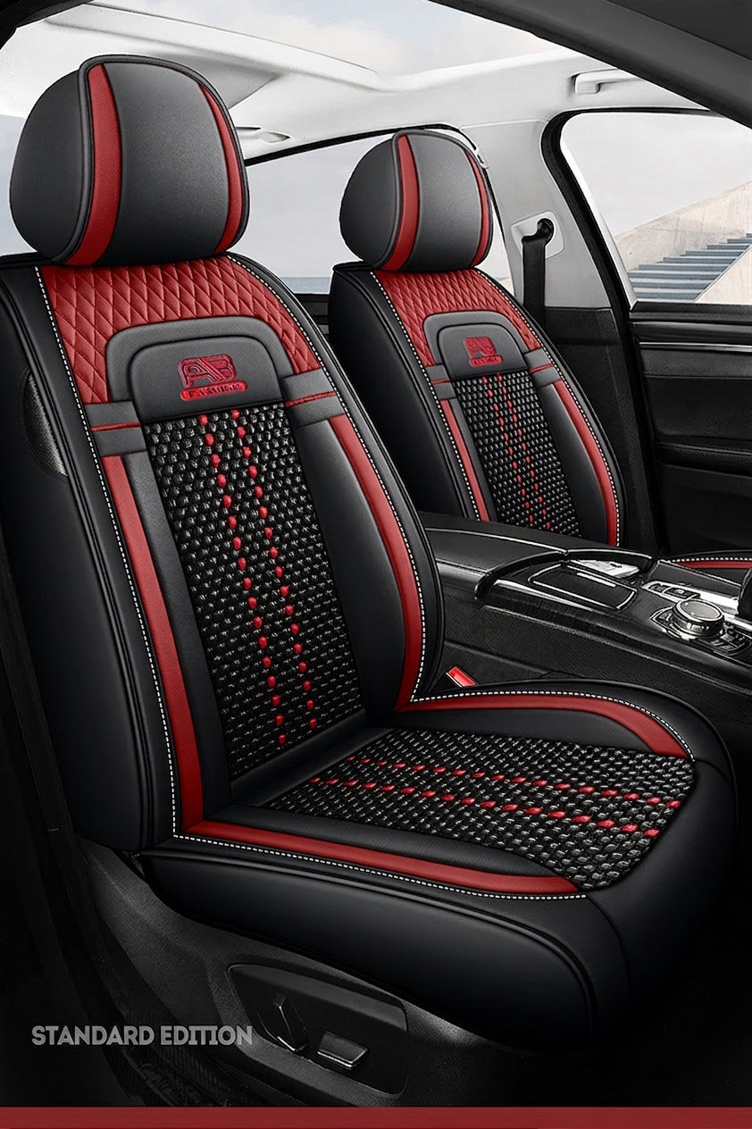 Car seat cushion new all-enclosed special seat cover four seasons universal leather seat cover summer ice silk cartoon seat cushion cover