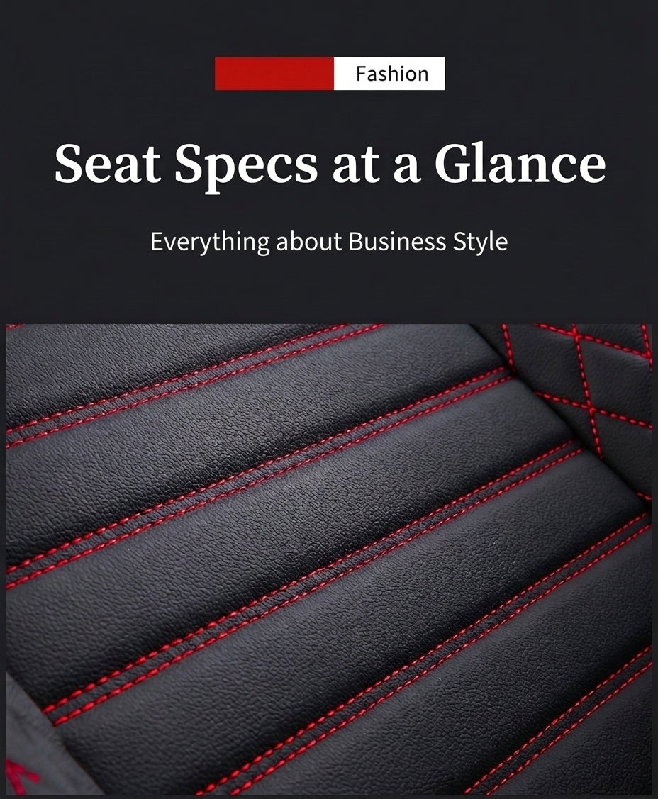 New all-season universal cartoon car seat cushion wholesale, premium feel, full leather, full coverage for small passenger car seat cushions