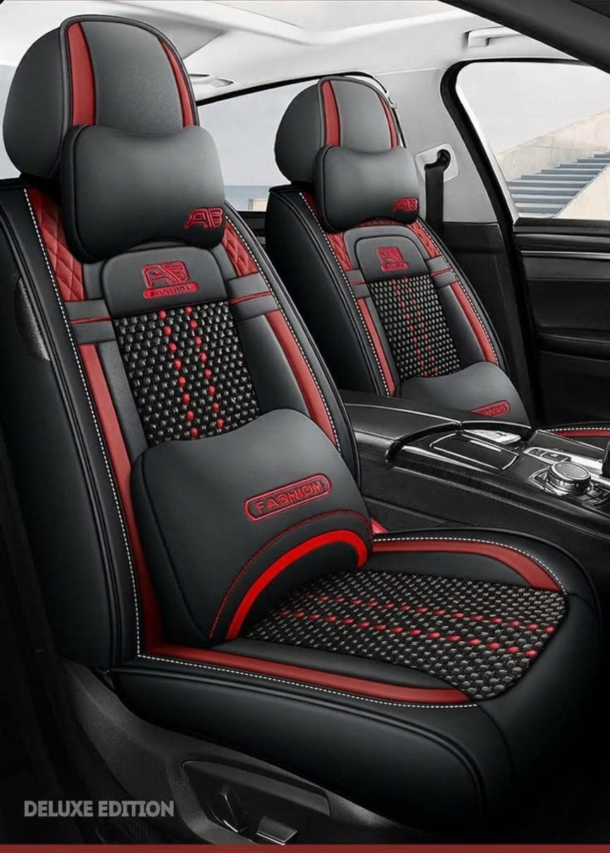 Car seat cushion new all-enclosed special seat cover four seasons universal leather seat cover summer ice silk cartoon seat cushion cover