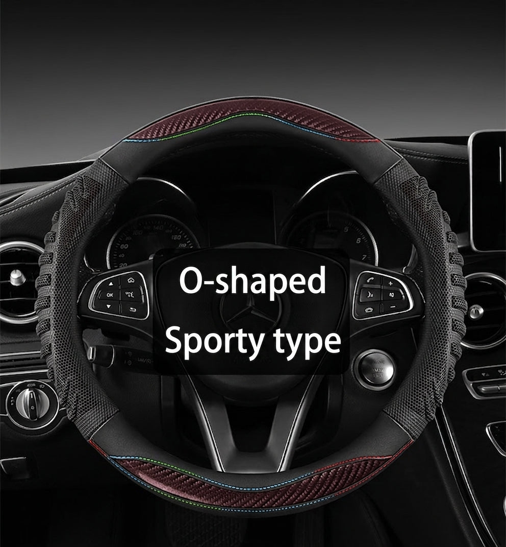 Four-season universal honeycomb sports handlebar covers, steering wheel covers, anti-slip modification covers, cross-border Douyin one-piece dropshipping