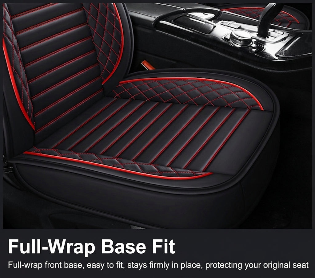 New all-season universal cartoon car seat cushion wholesale, premium feel, full leather, full coverage for small passenger car seat cushions