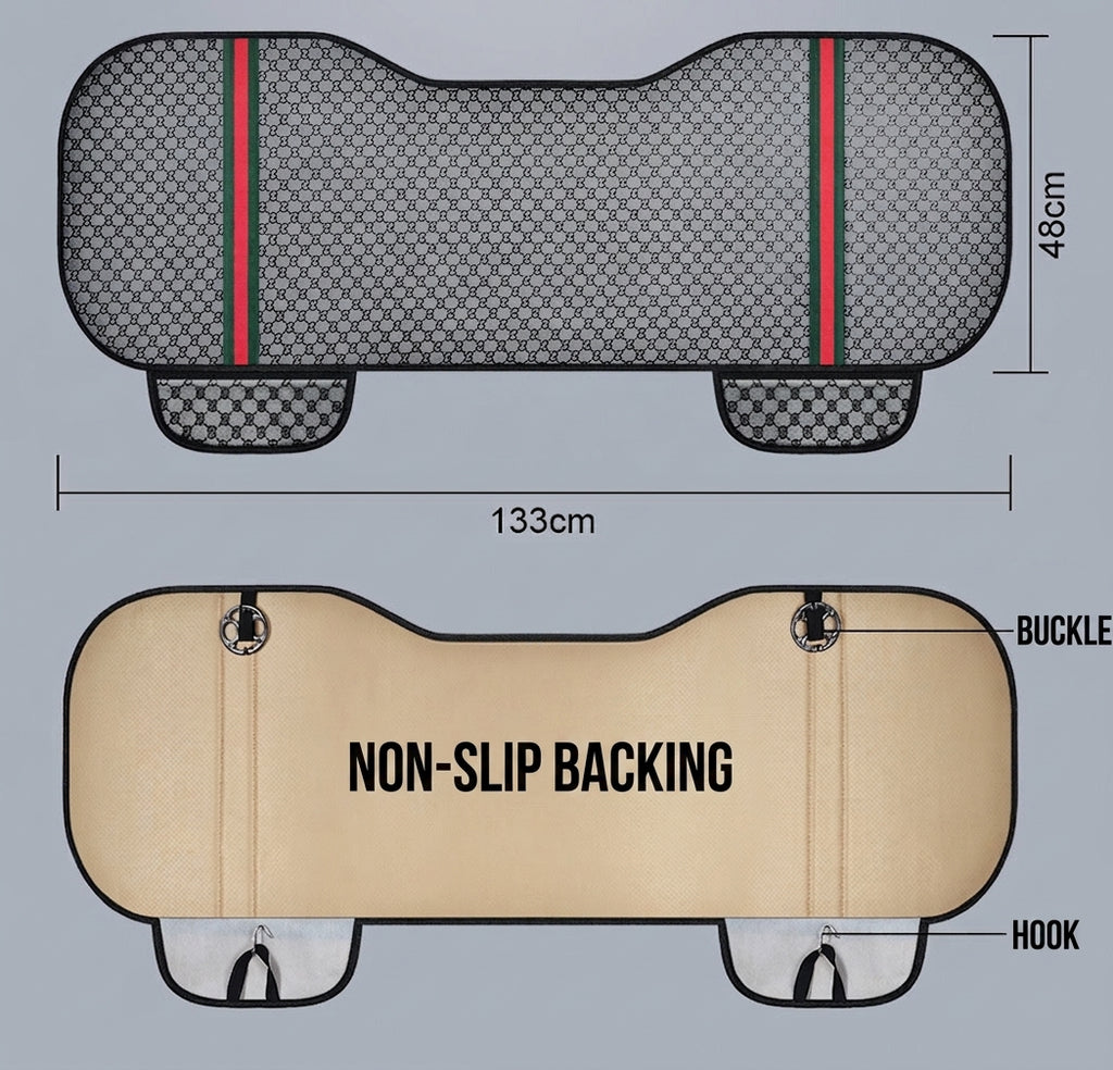 Car seat cushion all-season universal Kuqi three-piece set