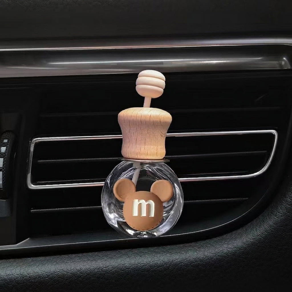 High-end car essential oil diffuser, car long-lasting light fragrance, car plant aromatherapy, air conditioning air outlet, empty bottle of perfume