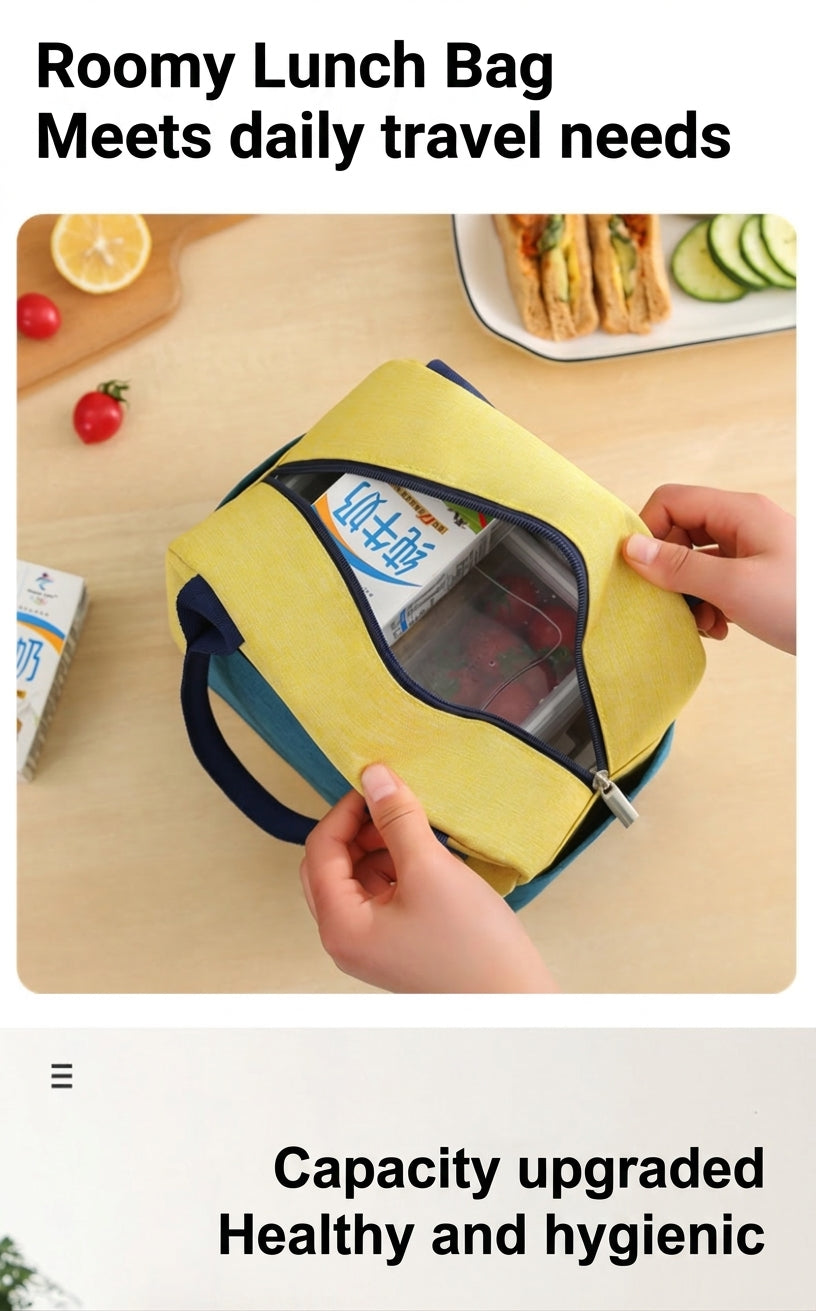 Insulated Lunch Bag - Multiple Colors