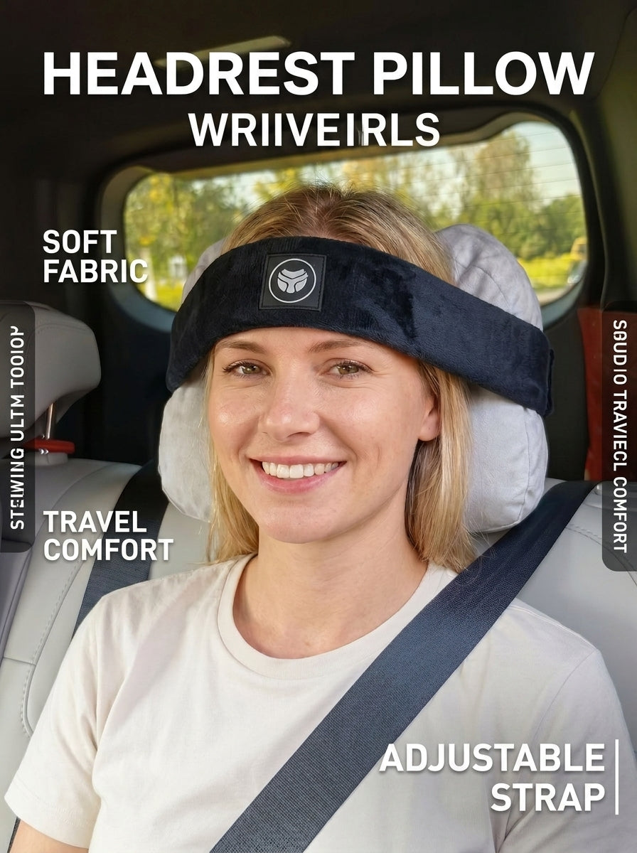 Cross-border best-selling safety headband for Amazon travel, fixed head, suitable for travel tools, adjustable