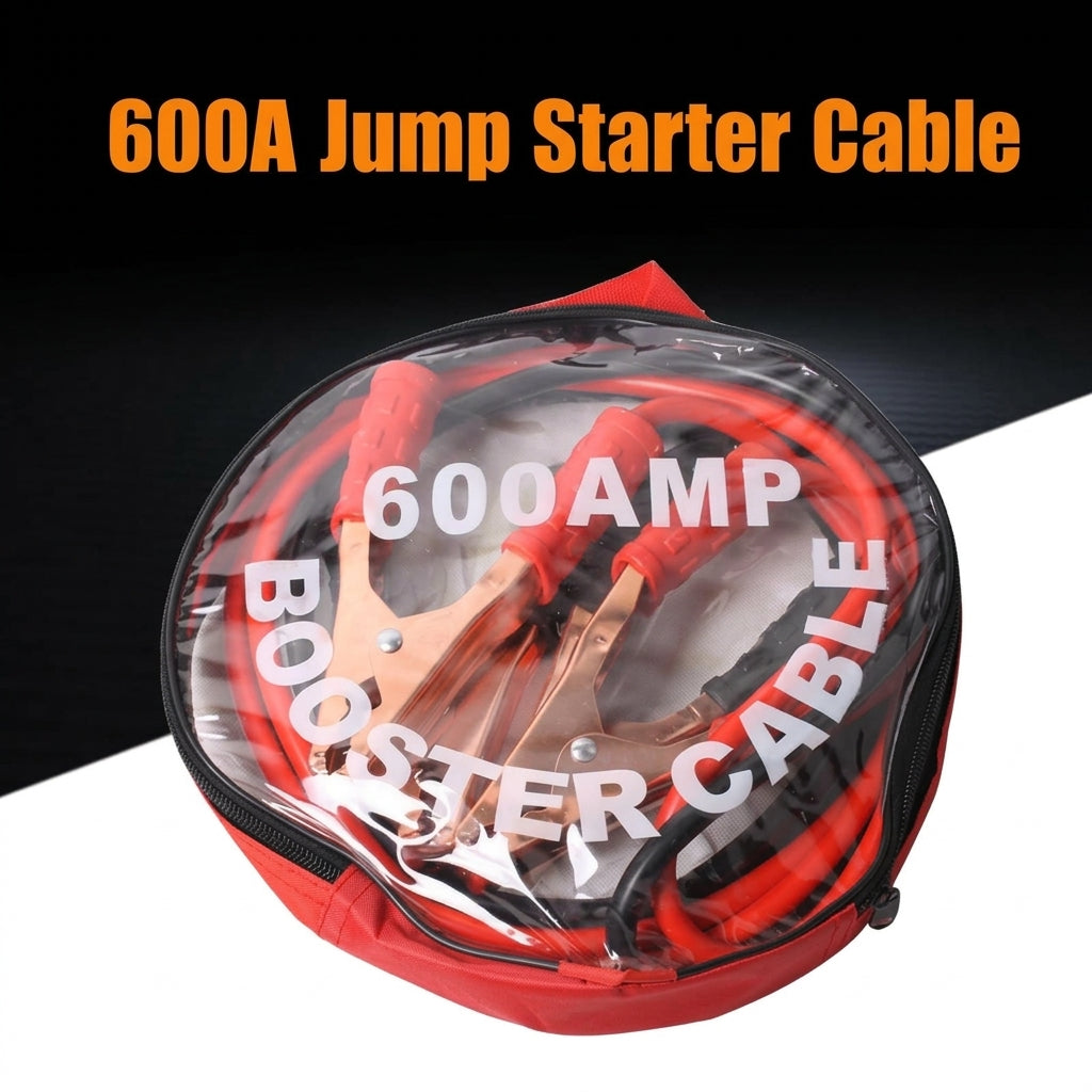 Car battery dasher wire 600A car starter crosser wire connected to battery pure copper emergency rescue line ignition wire