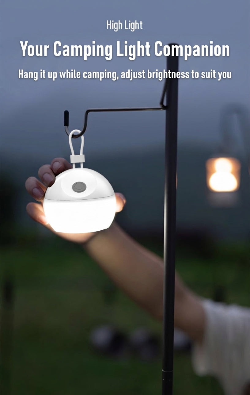 Camping Light - Rechargeable Portable Tent Lighting