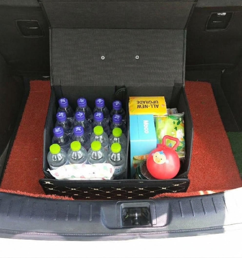 Wholesale cross-border car trunk folding storage boxes, camping storage boxes, outdoor picnic organizer storage boxes