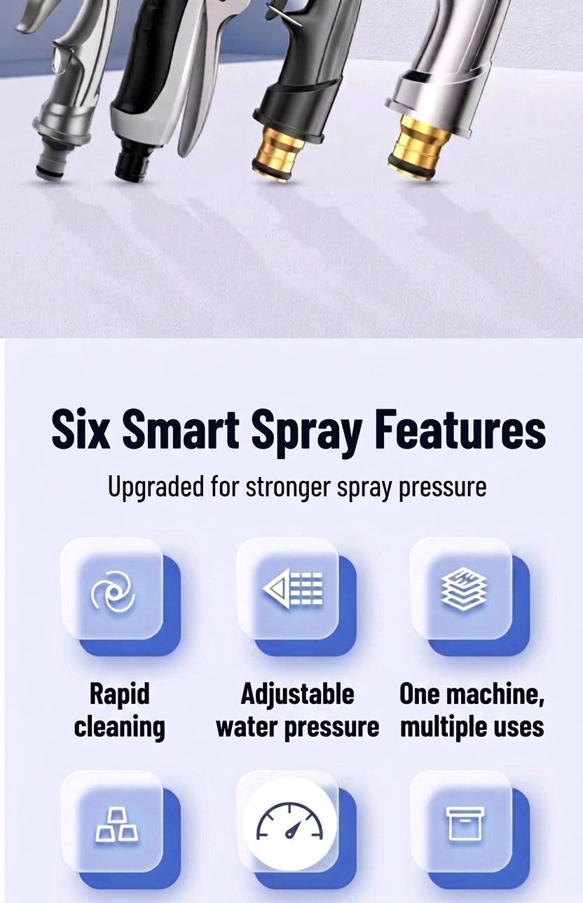 High-Pressure Water Gun Nozzle - Multiple Styles