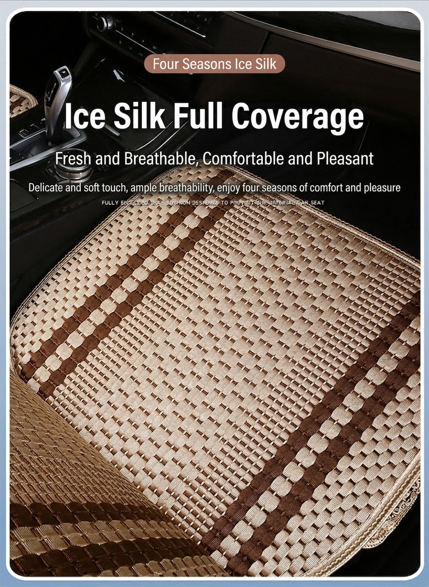 Car Cushion Four Seasons Universal Ice Silk Seat Cover Summer Cool Cushion Single Piece Car Single Pad Wholesale Factory Direct All-Inclusive