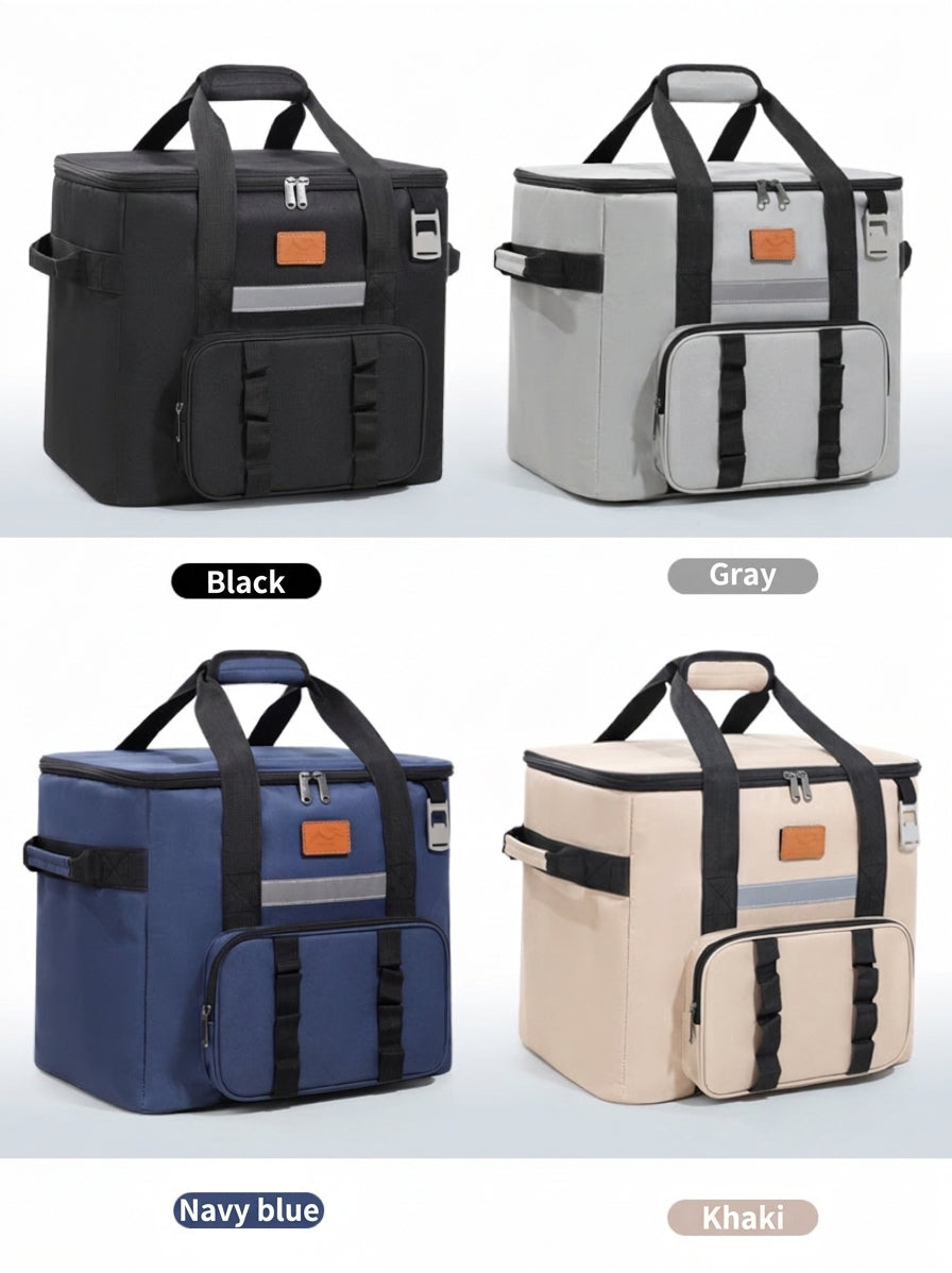 Insulated Picnic Cooler Bag - Multiple Colors