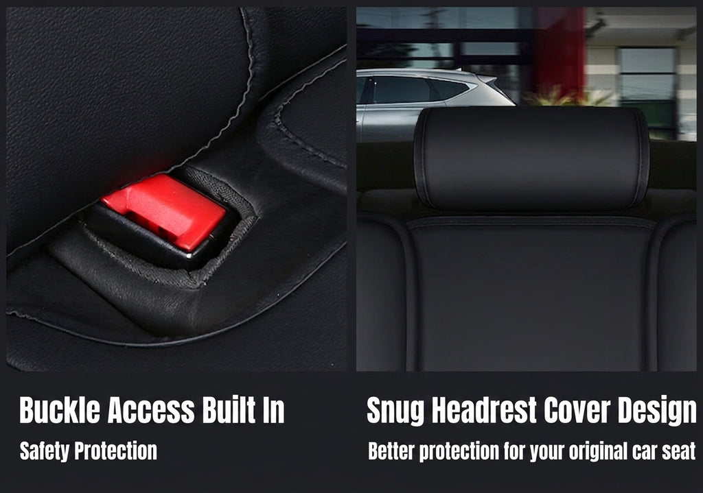 New all-season universal cartoon car seat cushion wholesale, premium feel, full leather, full coverage for small passenger car seat cushions